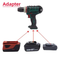 Battery Adapter For Ferrex / Makita /Hilti Converter To For Parkside Lidl Tool Drill Electric Screwdriver Converter Accessories
