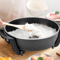 Food Dishes Hot Pot Double Electric Cooker Vegetable Multifunction Chinese Hot Pot Instant Noodle Soup Fondue Chinoise Cookware
