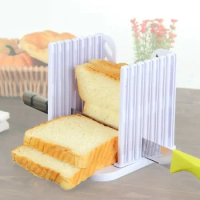 Rectangle Bread Slicer Cutter Mold Toast Loaf Cutting Pro Bread Slicer Cutter Mold Maker Slicing Bread stand cutter