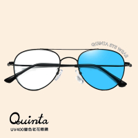 Quinta UV400漸進多焦點防藍光老花眼鏡(智能變色、抗紫外線、經典飛官-QTPM533B)