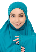 SITI KHADIJAH Siti Khadijah Telekung Signature Delisya in Turqoise