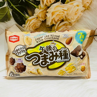 日本 龜田製菓 午後米果 7種類綜合米果 6袋入 日本和果子 豆果子 米果