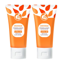 Orange Scented Exfoliator Clear Gel LF16-35 - Gentle Exfoliation for Face & Body Deep Cleansing Nour