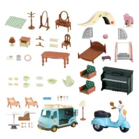 Doll Furniture Set Doll House Accessories Decorations Miniature Doll House Accessories Learning &amp; Education Toys for Kids