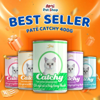 Pate CATCHY dành cho mèo con & mèo lớn (lon 400G)