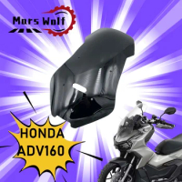 Motorcycle Sport Touring Accessories Visor Windshield Windscreen Fit For ADV160 ADV 160 22'-23' ADV-160 2022 2023