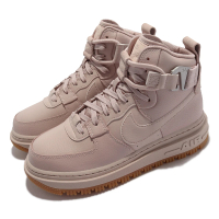 【NIKE 耐吉】休閒鞋 AF1 HI UT 2.0 運動 女鞋 高筒 皮革 靴款 防水 穿搭 珍珠粉色 白(DC3584-200)