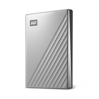 เอ็กซ์เทอนัลฮาร์ดดิสก์ WD My Passport Ultra 4TB เงิน