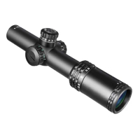 LUGER 1-4X24 Hunting Optical Sight Tactical Rifle Sniper Gun Air Gun Sight Cross Reticle High Definition