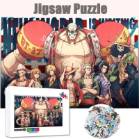 300/500/1000 Pieces Puzzle Japan Anime One Piece Characters Jigsaw Puzzle for Adults Kids Educationa