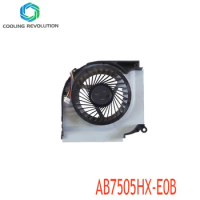 Laptop CPU Cooling Fan AB7505HX-E0B DC5V 0.50A 4Pin LG4
