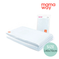 【mamaway 媽媽餵】純棉嬰兒床套140*70cm(共2色)