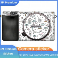 A6400 A6300 Camera Anti-scratch Cover Film 3M Premium Decal Skin for Sony ILCE-A6300 &amp; A6400 Camera Skin Decal Protector Sticker