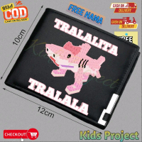 Dompet Anak Karakter Roblox Steal A Brainrot Tralalita Tralala - Dompet Lipat Anak Custom Murah Berk