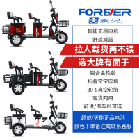 Permanent Electric Tricycle New Elderly Battery Car Home Use Pick up Childrens Passenger and Cargo Dual-Use Electric Trycycle