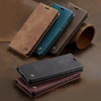 New Style Leather Case For Samsung A31 A41 A51 A71 Luxury Magnetic Flip Wallet Bumper Plain Phone Cover For Galaxy A80 A81 A91 A