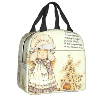 Custom Cartoon Sarah Kay Lunch Bag Women Girl Cooler Thermal Insulated Lunch Boxes for Kids School Children