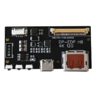 DP To EDP 4K 120HZ DIY4K Driver Board 4K 2K 1080 Adapter Board For Portable Display(A) Easy Install