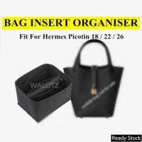 【Soft and Light】Bag Organizer Insert For Hermes Picotin 18 22 26 Organiser Divider Shaper Protector Compartment Inner