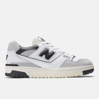 【NEW BALANCE】550 男女 運動休閒鞋 復古鞋 簡約 舒適 百搭 灰白(BB550GWB)