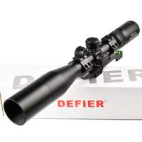 Defier 4-16x44SF Tactical Riflescope Optical Sight Red Green llluminate Cross Hunting Rifle Scope Air Gun Scope