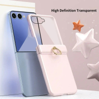 2026NEW Ultra Thin Ring Stand Holder Flip7 Phone Case Highe Protection Hinge 2in1 Phone Case for Sam