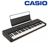 【CASIO 卡西歐】時尚風標準61鍵電子琴 黑色款 / 有觸鍵感應 / 公司貨保固(CT-S1)
