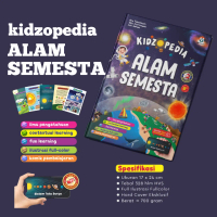 kidzopedia alam semesta hard cover edisi reguler - buku pintar belajar sains anak ensiklopedia si ke