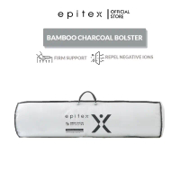 Epitex Bamboo Charcoal Bolster | Bamboo Charcoal Bolster | Firm Bolster (Firm)