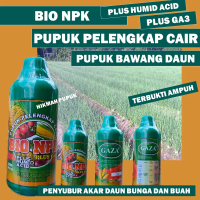 Pupuk NPK GAZA Plus Ga3 dan Humid Acid Pelebat BAWANG DAUN Terbaik Cepat Berbuah Daun Lebar dan Panj