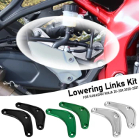 ZX25R ZX4R Motorcycle Aluminium Rear Lowering Link Kit Suspension Linkages For Kawasaki Ninja ZX-4R ZX-25R ZX 4R 25R 2020-2023