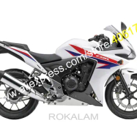 For Honda Motorcycle CBR500R 2013/2014 CBR 500R 13/14 ABS Cowling CBR500 White Spare Fairings (Injection molding)