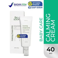 BIOSOOP CALMING CREAM B16 40ML | KRIM MENENANGKAN KULIT BAYI DAN ANAK, KULIT KERING DAN SENSITIF, GA
