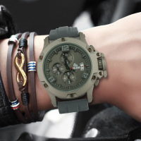 PROMO  BELLEDA 9050 Jam Tangan Pria Chrono Aktif Tahan Air 100% Original Man Watch