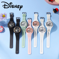Disney 迪士尼 米奇系列多功能日曆夜光手錶防水電子錶