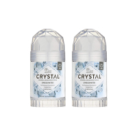 (2條超值組)美國CRYSTAL-長效淨味約24小時礦物鹽身體固體除臭棒-無香款120g/大條(晶燦綺肌體香石,運動汗味腋下狐臭消臭石,全天乾爽體香膏)