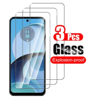 3Pcs Tempered Glass for Motorola Moto G14 G34 G54 G64 G84 G13 G23 G53 G73 E13 E32 E22i Edge 20 Pro 30 Neo Screen Protector Film