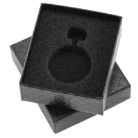 Pocket Watch Accessories Gray Velvet Xmas Gift Boxes Cases