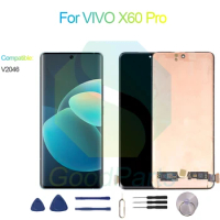 For VIVO X60 Pro Screen Display Replacement 2376*1080 V2046 For VIVO X60 Pro LCD Touch Digitizer