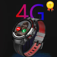 32GB Smart Watch with Round Ceramic Bezel Dual Camera GPS WIFI 4G Android Bluetooth Smart Watch Men For IOS Andriod
