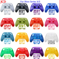 JCD 1 Set For Xbox Series X S Controller Protective Cover Shell Front Housing Shell Case and Full set Buttons