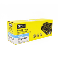 COMAX ผงหมึก รุ่น TN263/TN267 สีฟ้า