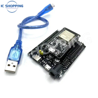 ESP32 WiFi + Bluetooth 4.2 BLE NodeMCU Papan Perkembangan dengan Kabel USB, serasi dengan Arduino un