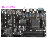 Suitable For ASRock 970 Pro2 Desktop Motherboard 32GB PCI-E2.0 AM3+ AM3 DDR3 ATX Mainboard 100% Tested OK Fully Work