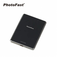 【Photofast】5000mAh Qi2 超薄磁吸無線充行動電源(MagSlim2/Magsafe/快充)-晶曜黑