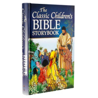 Custom custom hard cover christian bible studo books children study story kids learning bible book printing