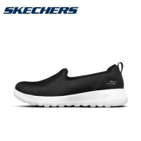 Skechers Women Shoes GO WALK Slip-on Outdoor Sports Running Shoes Women's Spring Summer Breathable Lightweight Walking Sneakers
