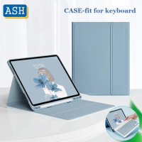 ASH for Huawei Matepad Pro 10.8 2021 2019 Matepad 11 10.4 M6 10.8 Ultra Slim Lightweight Keyboard Case PU Leather Cover