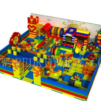 2018 New Arrival EPP Plastic Playground With Slide and Elfin Suitable for Any Space HZ-EPP02