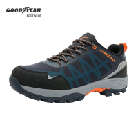 【GOODYEAR 固特異】跨越山野M1-透濕防水戶外鞋/男 健走 防水 緩震 藍色  (GAMO43406)